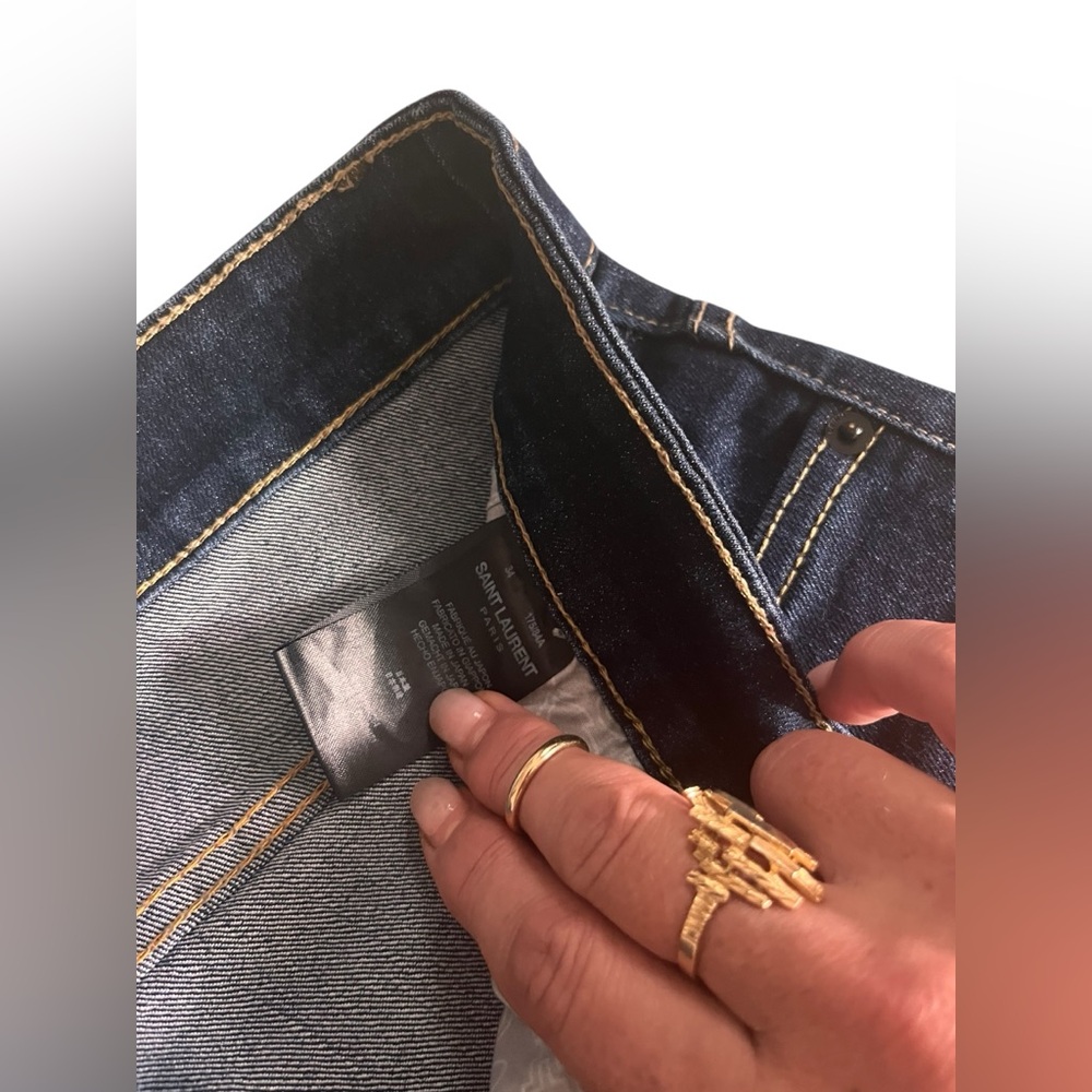 YSL Dark Blue Skinnies - Picture 6 of 9
